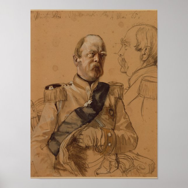 Prince Otto von Bismarck Poster (Front)