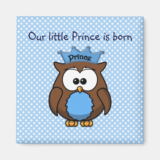 Prince owl magnet (Front)