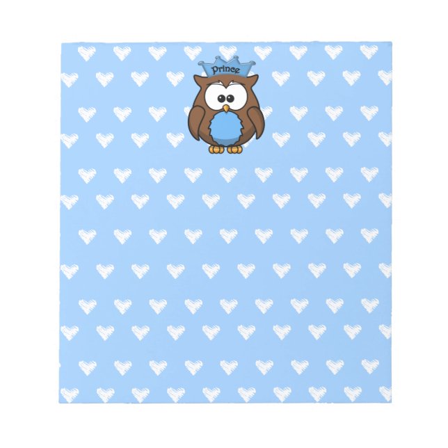 prince owl notepad (Front)