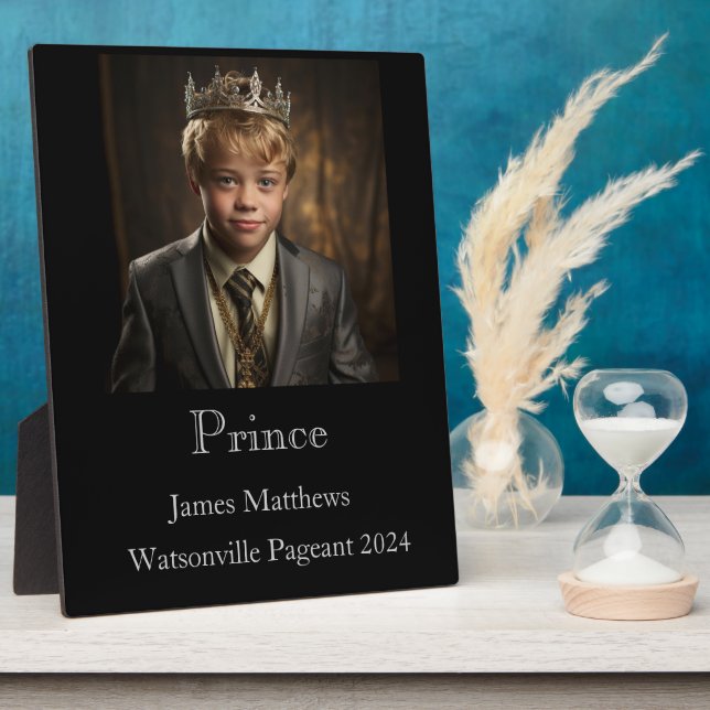 Prince Pageant Plaque (Side)