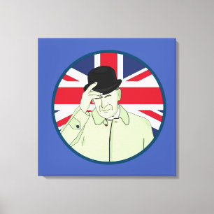 Prince Philip Duke of Edinburgh Canvas Print