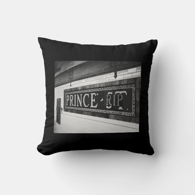 Prince (RIP) Cushion (Front)