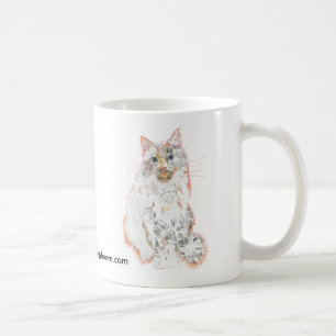 Prince Robin Cat Collage mug