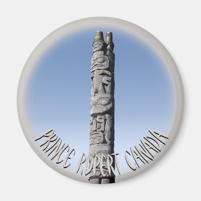 Prince Rupert Magnet Personalised BC Souvenirs (Front)