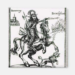 Prince Rupert on Horseback Magnet