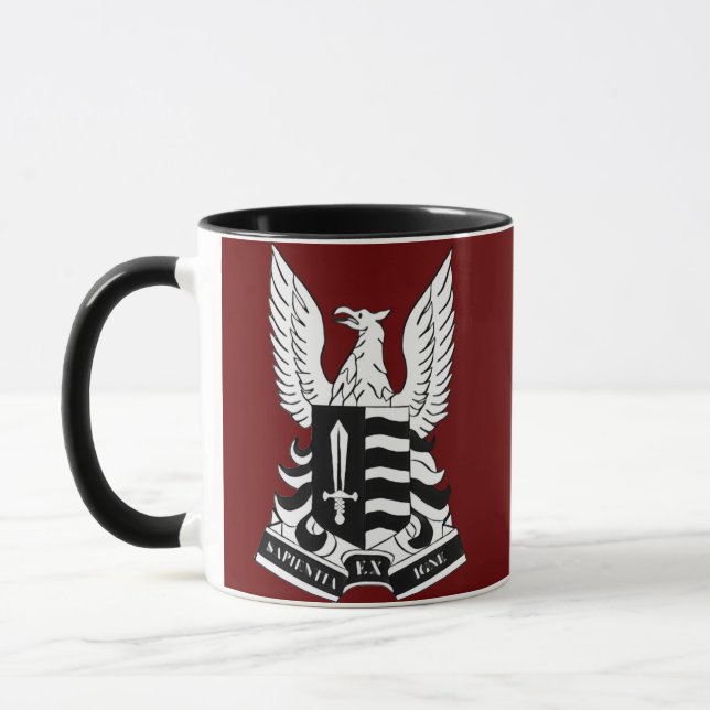 Prince Rupert School Rinteln Dark Mug (Left)