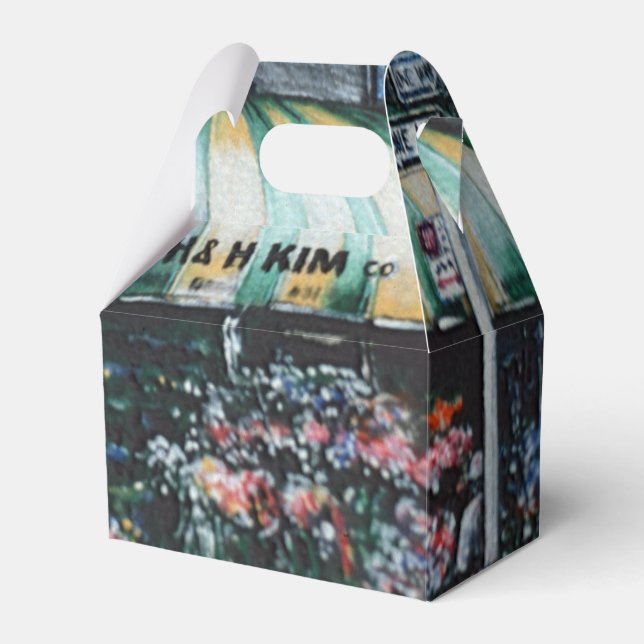 Prince Street Corner, New York City Favour Box (Front Side)