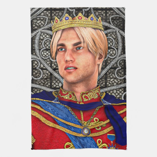 Prince Tea Towel (Vertical)