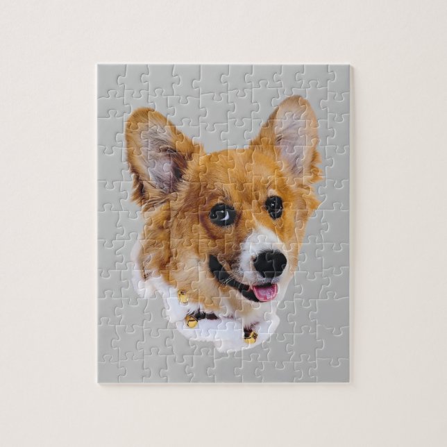 Prince the Corgi Jigsaw Puzzle (Vertical)