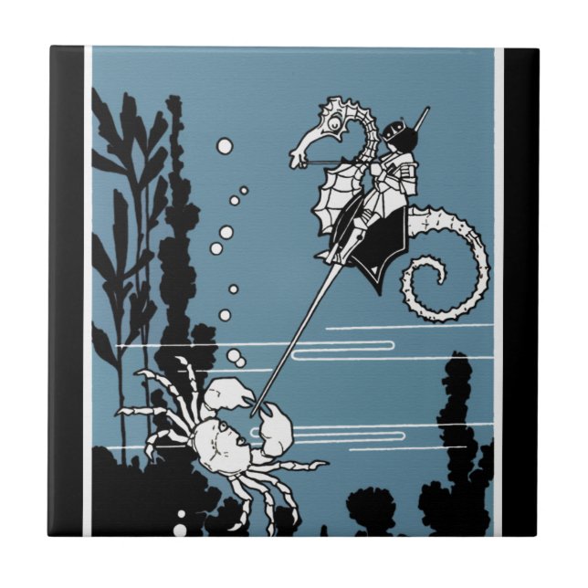 Prince & The  Seahorse Tile (Front)