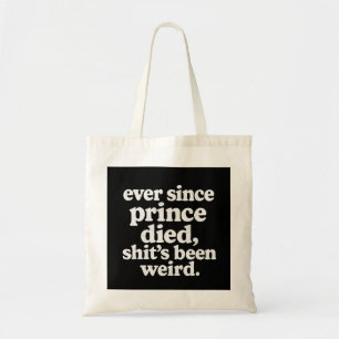 Prince Tribute Tote Bag - "Since Prince, Things Go