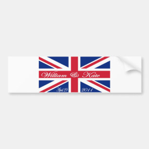 Prince William and Kate Bumper Sticker