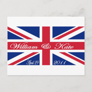 Prince William and Kate Postcard