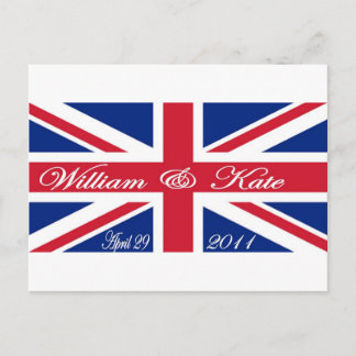 Prince William and Kate Postcard