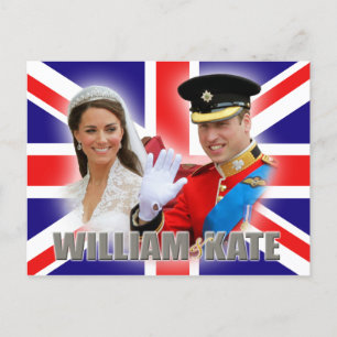 Prince William & Catherine Postcard