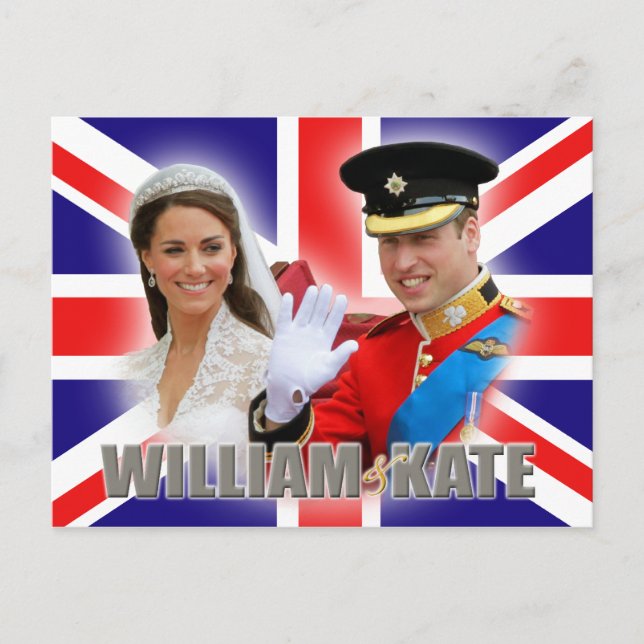 Prince William & Catherine Postcard (Front)