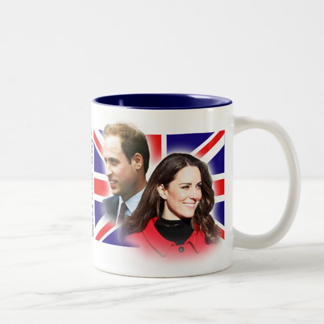 Prince William & Kate Middleton Mug (Right)