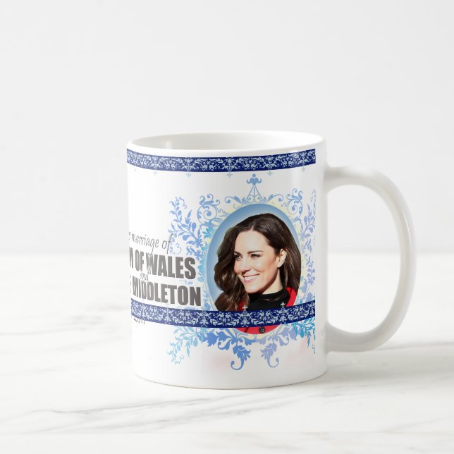 Prince William & Kate Middleton Royal Wedding Mug (Right)