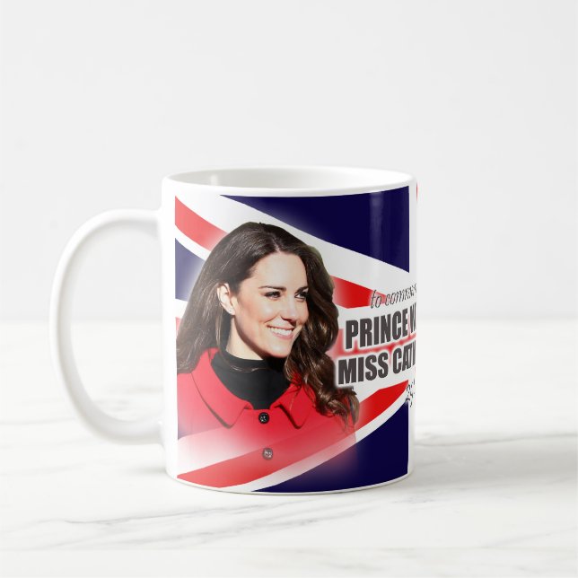 Prince William & Kate Royal Wedding Mug (Left)