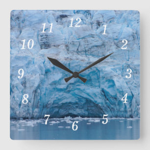 Prince William Sound Glacier Wall Clock