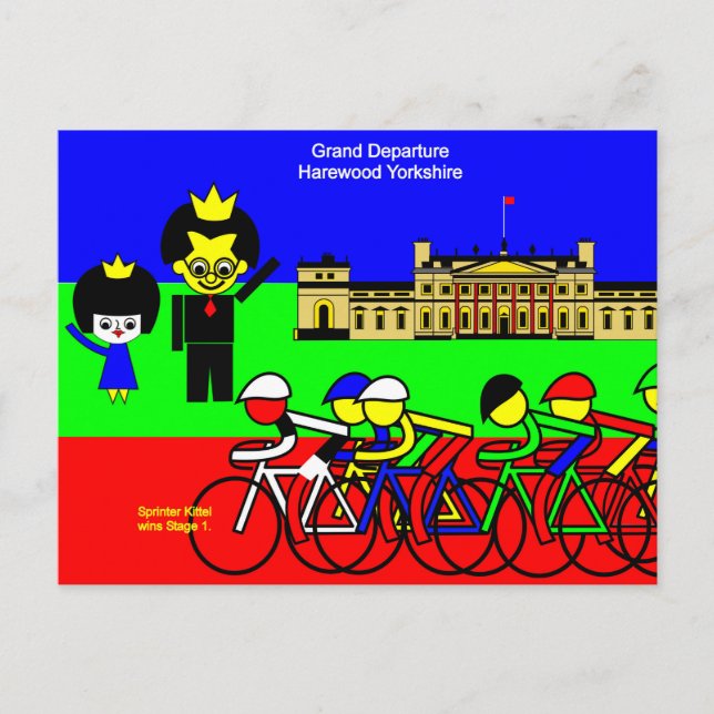 Prince William starts Stage 1 Postcard (Front)