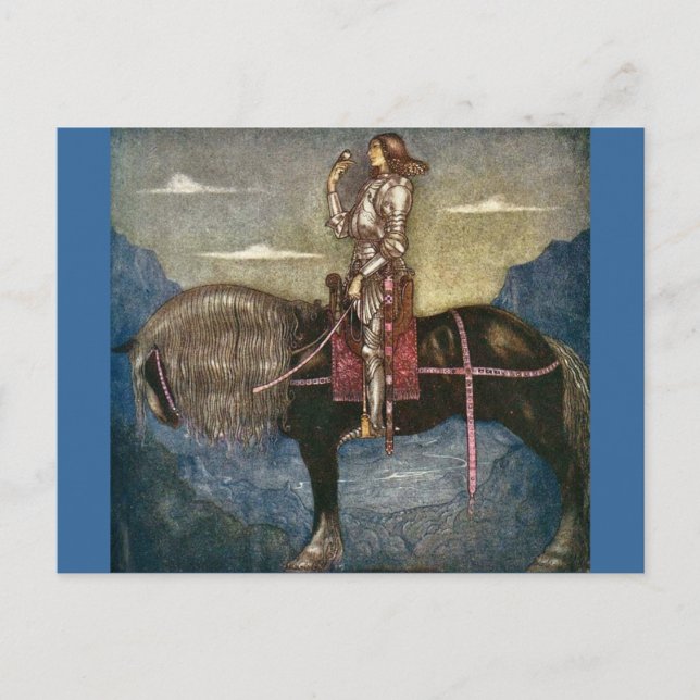 Prince with Bird Postcard (Front)