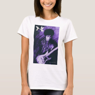Prince with Doves Digital Art Tshirt by Julie 
