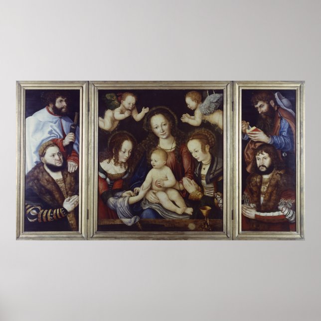 Princely Altarpiece, 1510-12 Poster (Front)