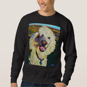 Princely FRENCH POODLE in Wine Country     Sweatshirt