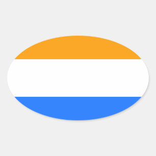 Prince's Flag Oval Sticker