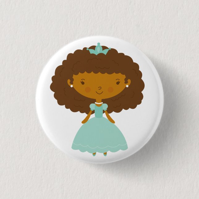 Princess 3 Cm Round Badge (Front)