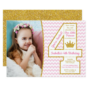 4th birthday invitations zazzle com au