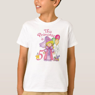 Princess 5th  Birthday T-Shirt