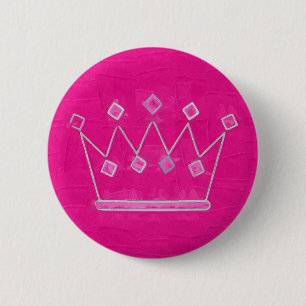 princess 6 cm round badge