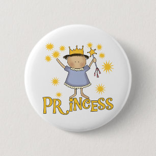 Princess 6 Cm Round Badge