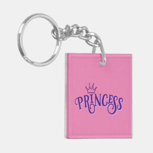 Princess Acrylic Keychain