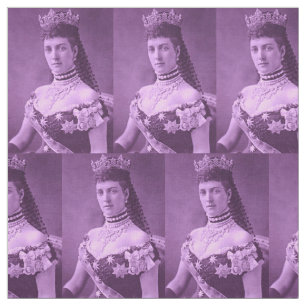 Princess Alexandra of Denmark in lavender Fabric