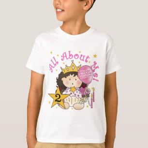 Princess All About Me 2nd Birthday T-Shirt