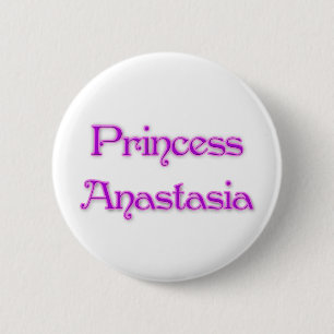 Princess Anastasia 6 Cm Round Badge