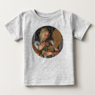 Princess and Dragon Baby T-Shirt