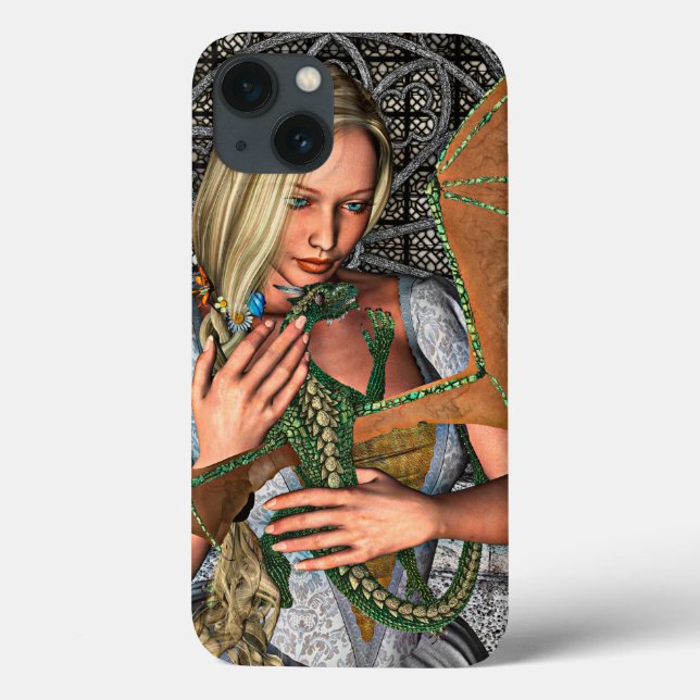Princess and Dragon Case-Mate iPhone Case (Back)
