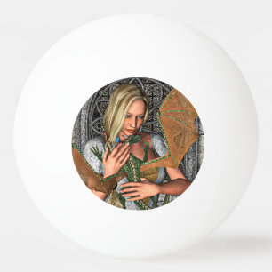 Princess and Dragon Ping Pong Ball
