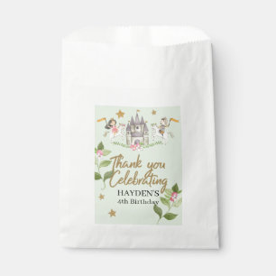 Princess and Knight party, Princess, kids Birthday Favour Bag
