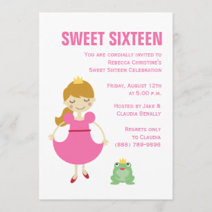 Princess And The Frog Invitation