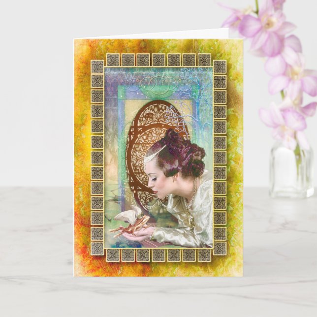 Princess and the Frog Prince Card (Orchid)