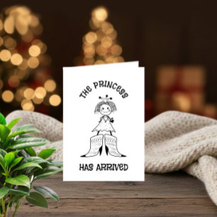 Princess arrived holiday card