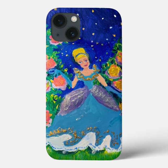Princess "Art by Kids" Case-Mate iPhone Case (Back)