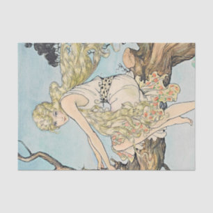 Princess Azulina by Florence Anderson Tissue Paper