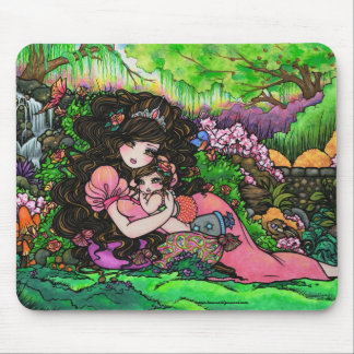 Princess Baby Fantasy Garden by Hannah Lynn Mouse Pad