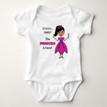 Princess Baby Jersey Bodysuit - girl 4